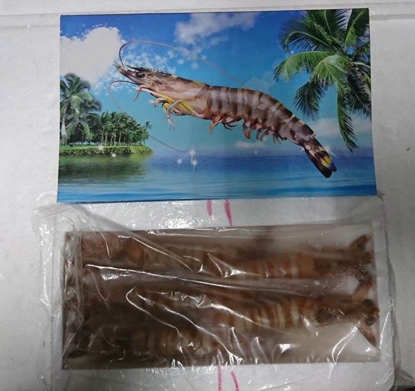 5P大明蝦 一盒 原價650 特價550 每盒重450克